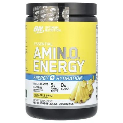 Optimum Nutrition, аминокислоты и электролиты, ананасовый твист, 285 г (10,05 унции)
