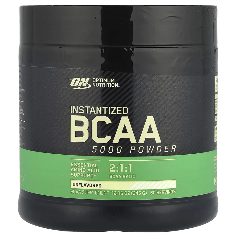 Optimum Nutrition, Аминокислоты с разветвлённой цепью, растворимый порошок, без добавок, 345 г (12,16 унции)