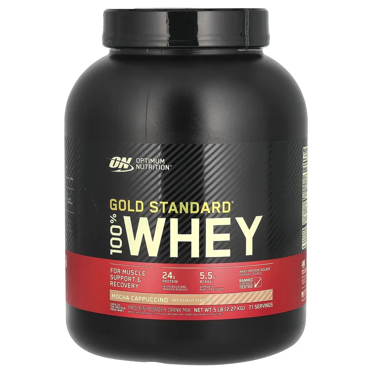 Optimum Nutrition, изолят сывороточного протеина, моккачино, 2,27 кг (5 фунтов)
