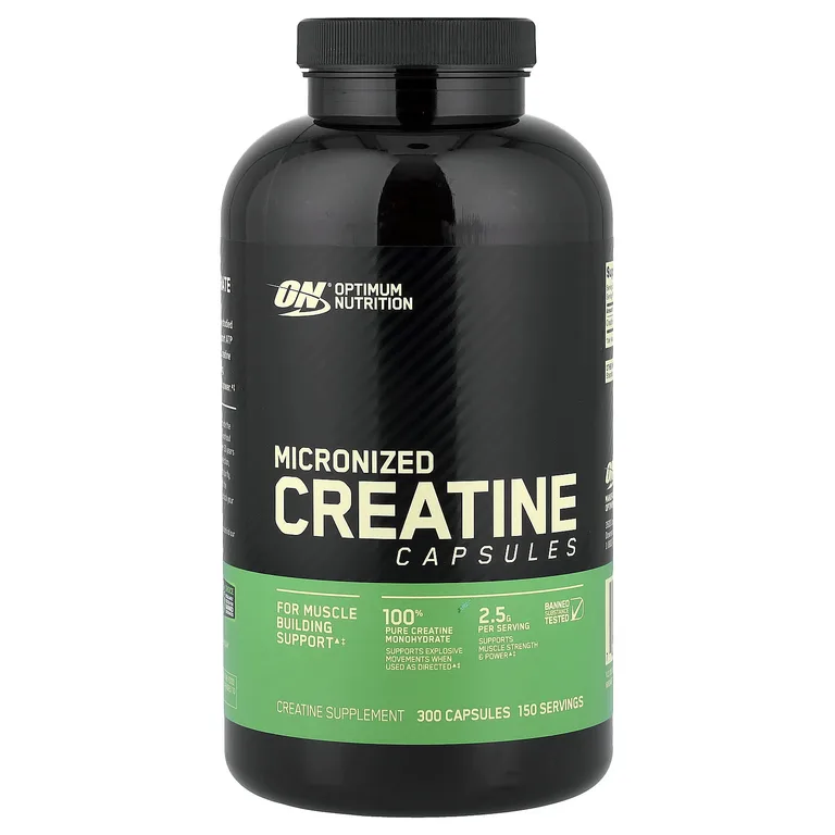 Optimum Nutrition, Микронизированный креатин`` 300 капсул