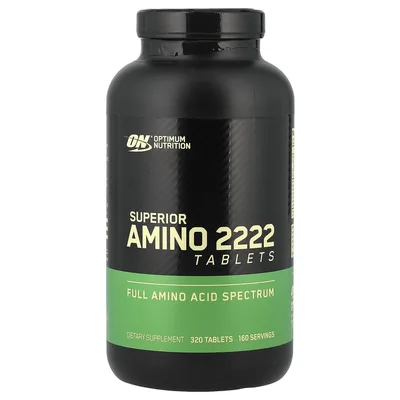 Optimum Nutrition, полный спектр аминокислот, 320 таблеток