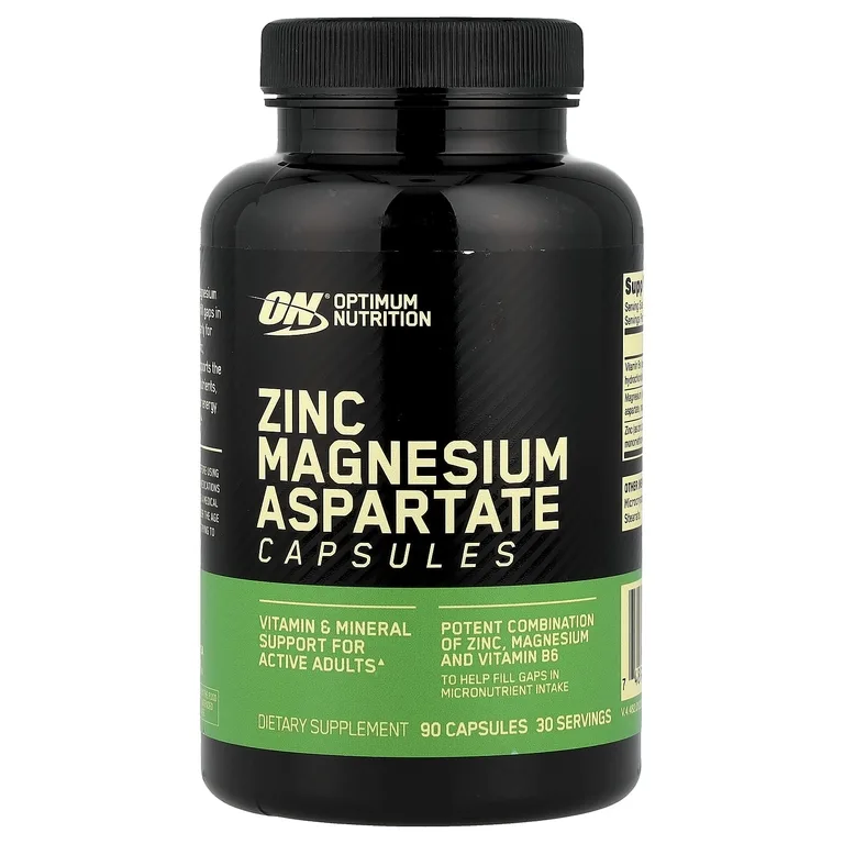 Optimum Nutrition, Цинка и магния аспартат, 90 капсул