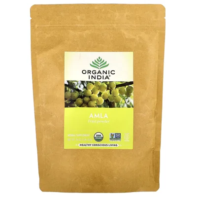 Organic India, Порошок фруктов амлы, 454 г (16 унций)