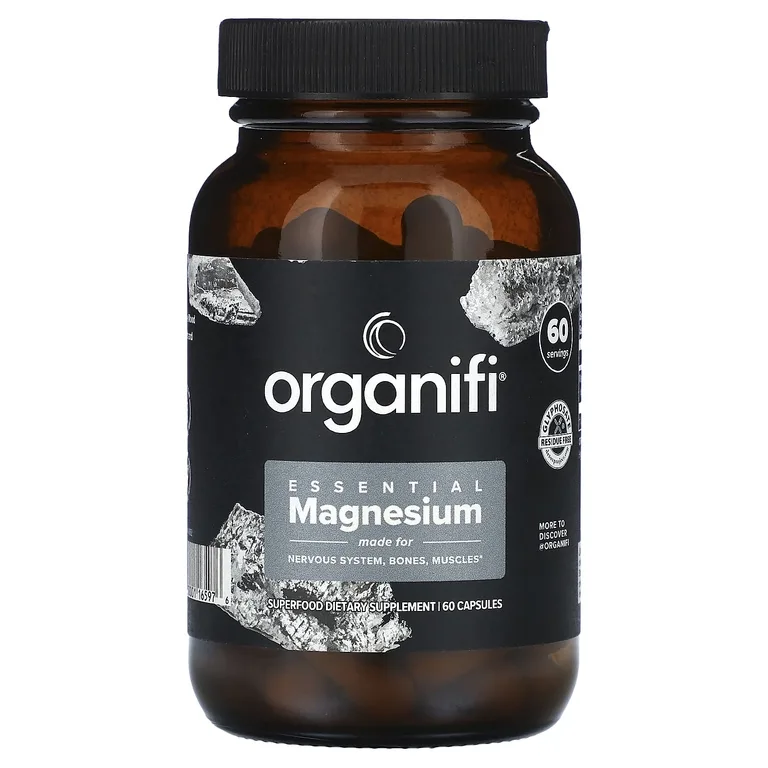 Organifi, Незаменимый магний, 60 капсул (150 мг в каждой капсуле)