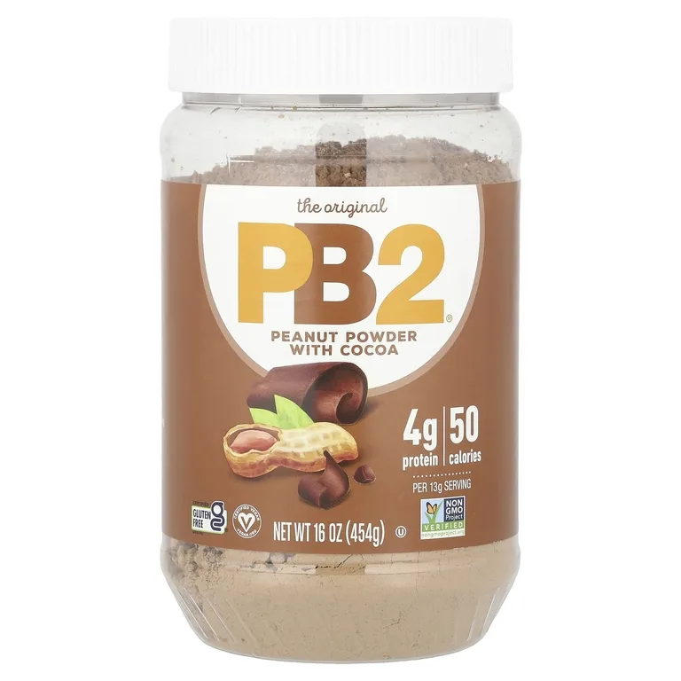 PB2 Foods, порошок из арахисовой пасты с какао, 454 г (16 унций)