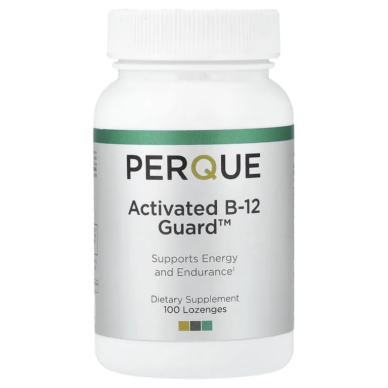 PERQUE, Activated B-12 Guard™, 100 пастилок