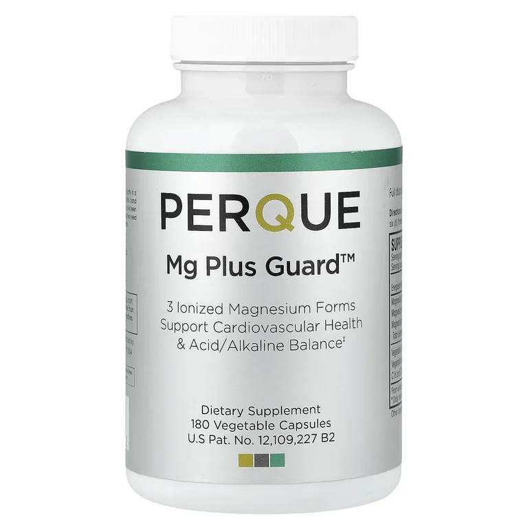 PERQUE, Mg Plus Guard™, 180 растительных капсул