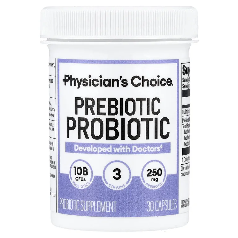 Physician's Choice, пребиотики и пробиотики, 30 капсул