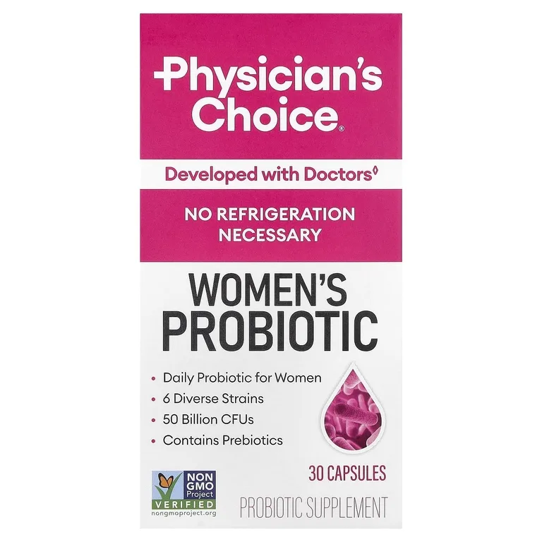Physician's Choice, пробиотик для женщин, 30 капсул