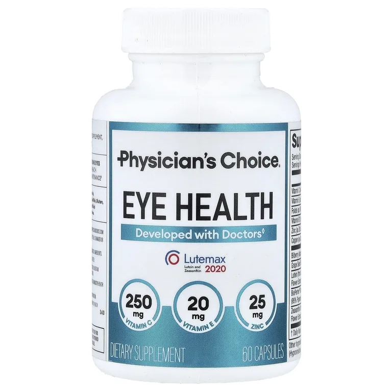 Physician's Choice, здоровье глаз, 60 капсул