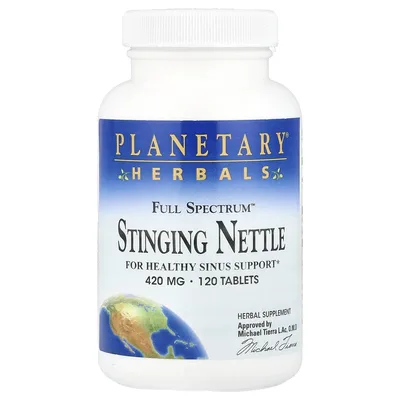 Planetary Herbals, Full Spectrum™, крапива двудомная, 420 мг, 120 таблеток