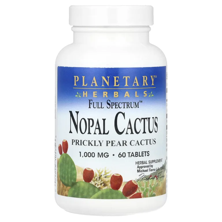Planetary Herbals, кактус, 60 таблеток