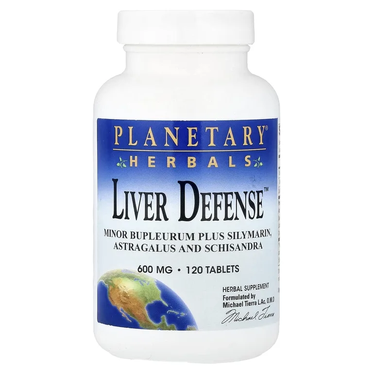 Planetary Herbals, комплекс для поддержания и защиты печени, 120 таблеток
