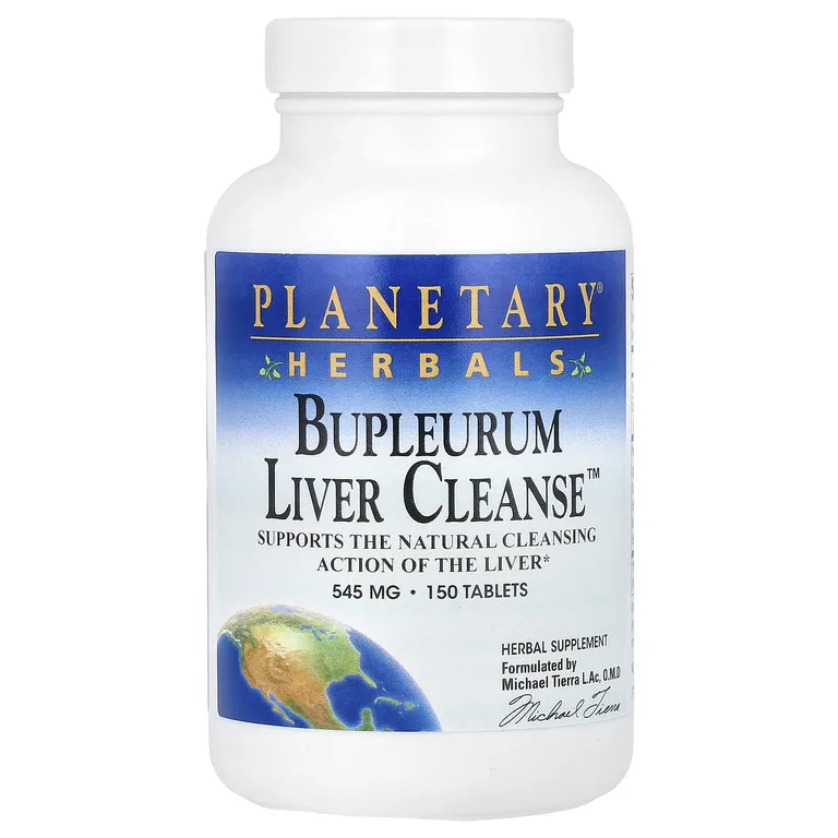 Planetary Herbals, комплекс для поддержки естественной детоксикации печени с володушкой (bupleurum), 150 таблеток