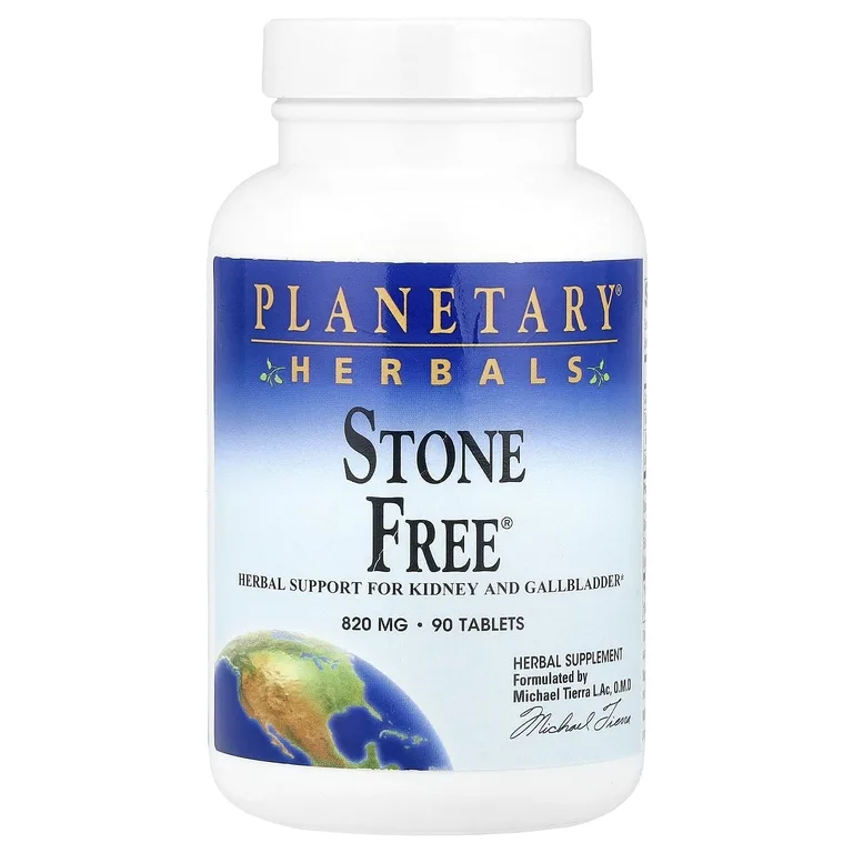 Planetary Herbals, Средство для поддержки почек и желчного пузыря на основе трав, 90 таблеток