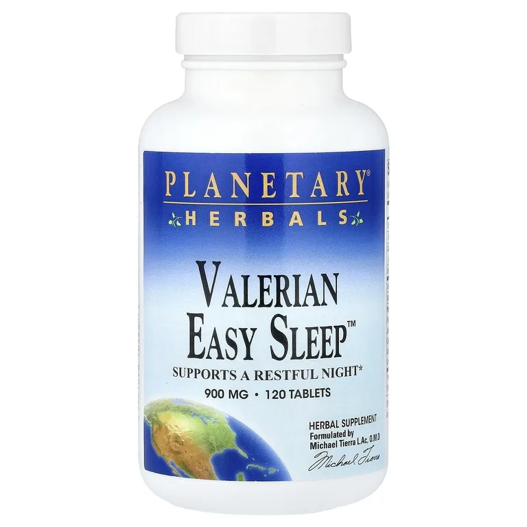 Planetary Herbals, Валериана, 120 таблеток