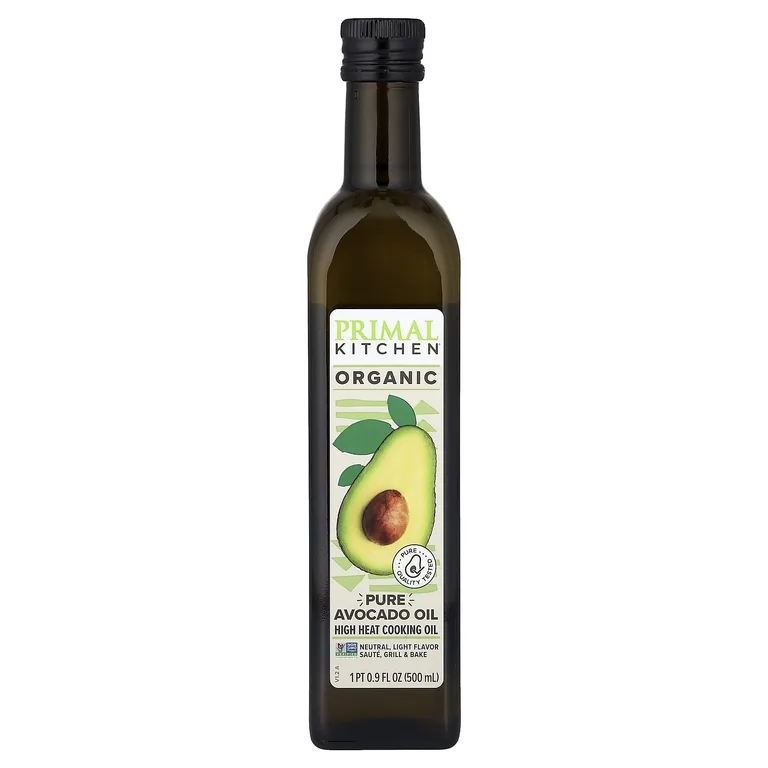 Primal Kitchen, органическое чистое масло авокадо, 500 мл (1 пинта и 0,9 жидк. унции)