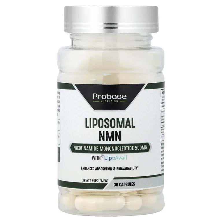 Probase Nutrition, Liposomal NMN с LipoAvail®, 30 капсул