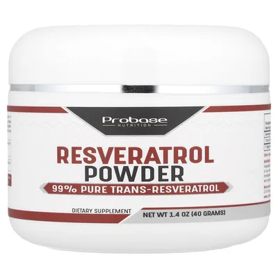 Probase Nutrition, Ресвератрол в порошке, 40 г (1,4 унции)