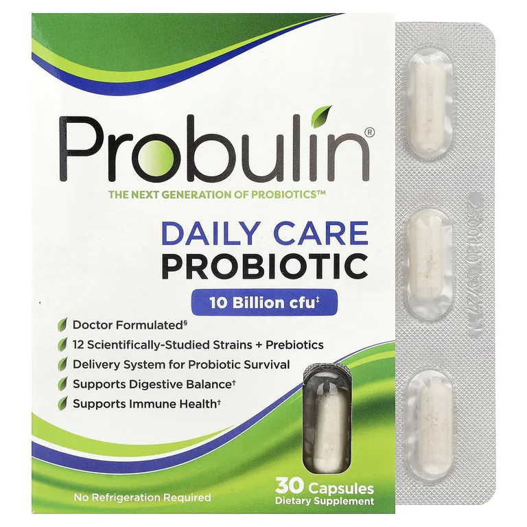 Probulin, Пробиотик Daily Care, 30 капсул