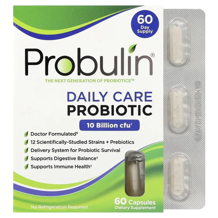 Probulin, Пробиотик для ежедневного использования, 60 капсул