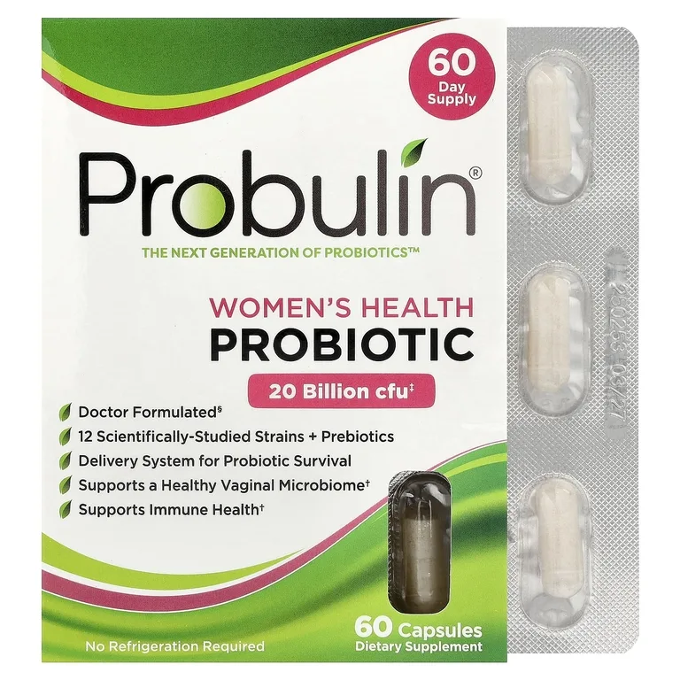 Probulin, Пробиотик для женского здоровья, 60 капсул