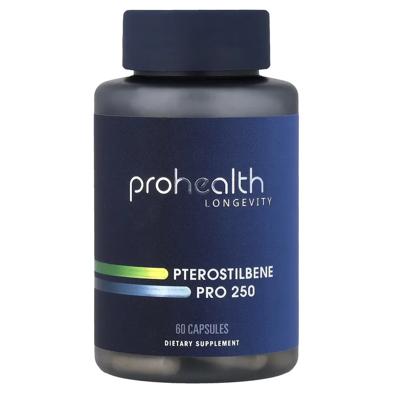 ProHealth Longevity, Птеростильбен про 250, 250 мг, 60 капсул