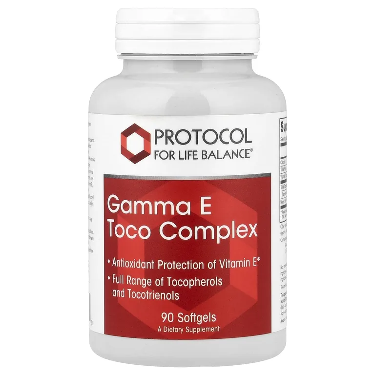Protocol for Life Balance, комплекс Gamma E Toco, 90 мягких таблеток