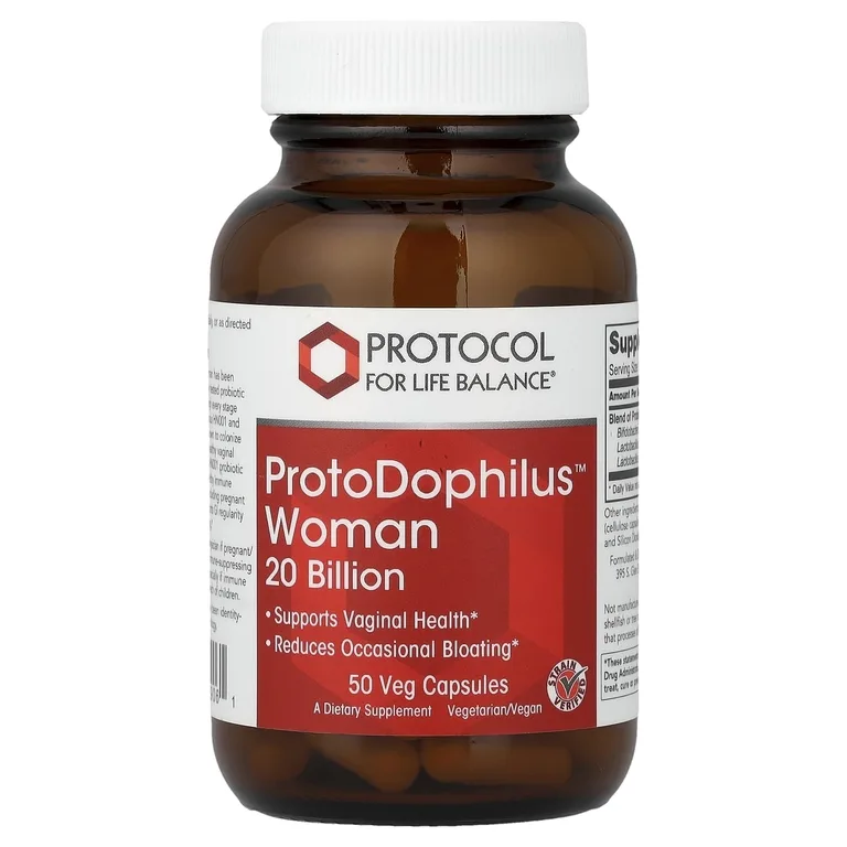 Protocol for Life Balance, ProtoDophilus™ для женщин, 50 растительных капсул