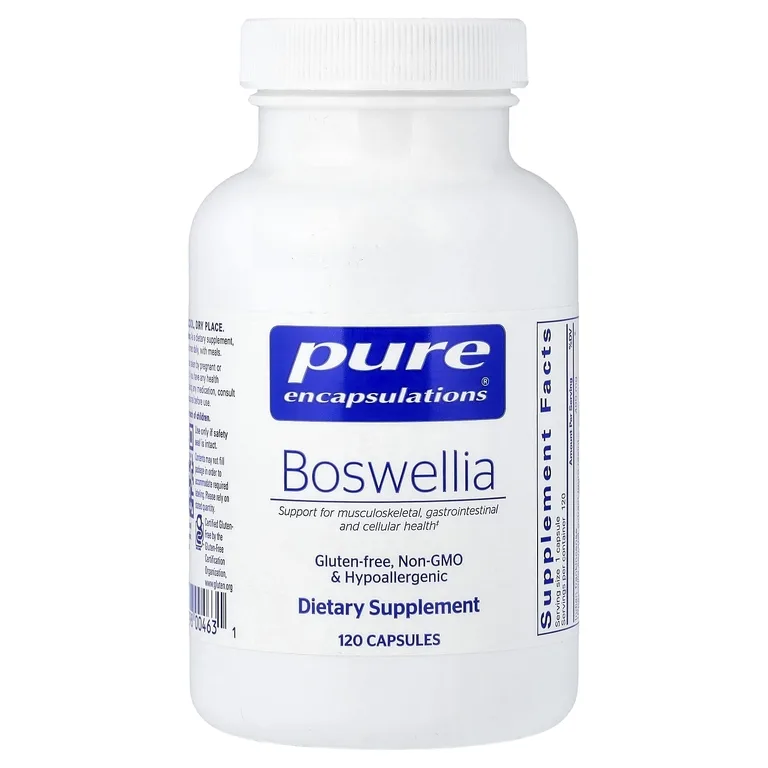 Pure Encapsulations, босвеллия, 120 капсул (400 мг в 1 капсуле)