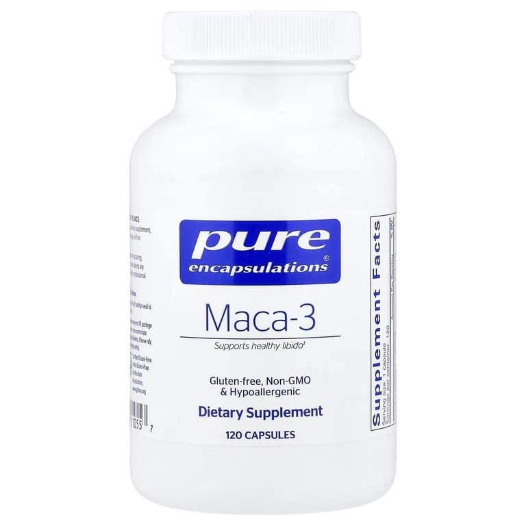 Pure Encapsulations, мака-3, 120 капсул