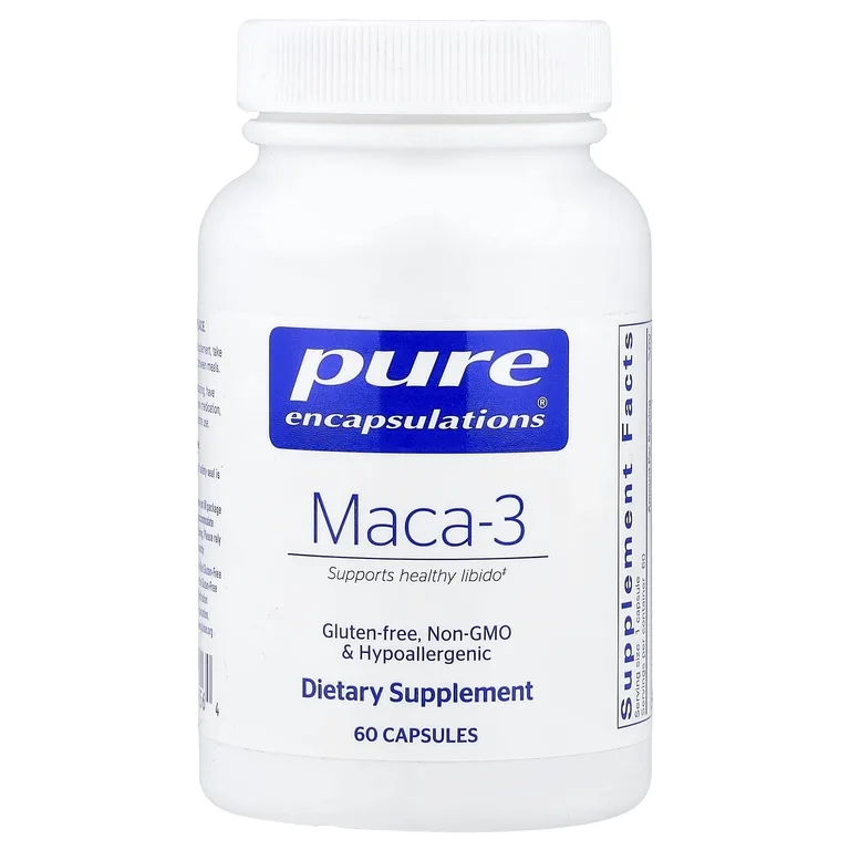 Pure Encapsulations, мака-3, 60 капсул