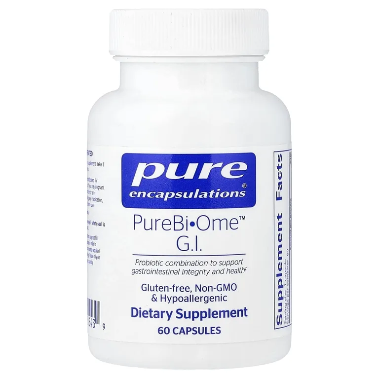 Pure Encapsulations, PureBiOme™ G.I., 60 Capsules