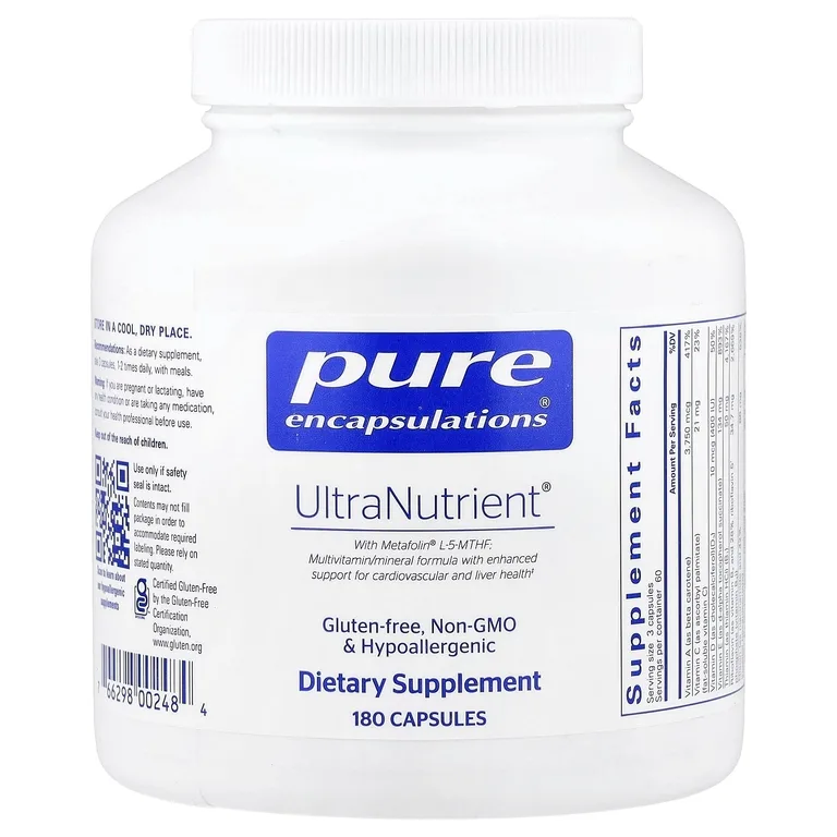 Pure Encapsulations, UltraNutrient®, 180 капсул