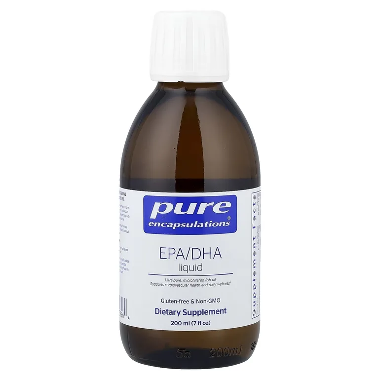 Pure Encapsulations, Жидкая ЭПК / ДГК, 7 жидк. унций (200 мл)