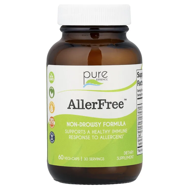 Pure Essence, AllerFree™ 60 растительных капсул
