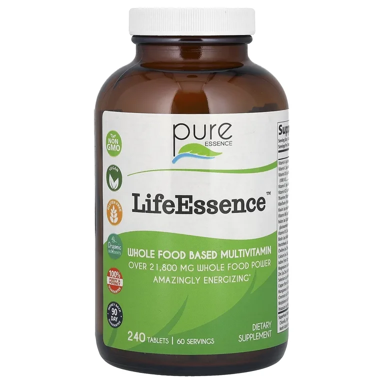 Pure Essence, мультивитамины из цельных продуктов, 240 таблеток