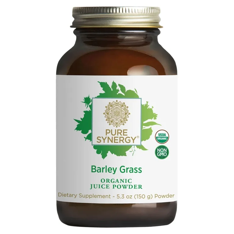 Pure Synergy, порошок из органического сока ростков ячменя, 150 г (5,3 унции)