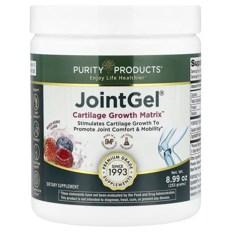 Purity Products, JointGel® для суставов, ягодный микс, 255 г (8,99 унции)