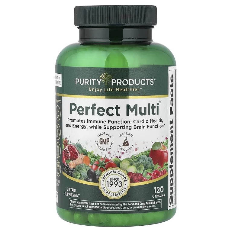 Purity Products, Мультивитамины, 120 капсул