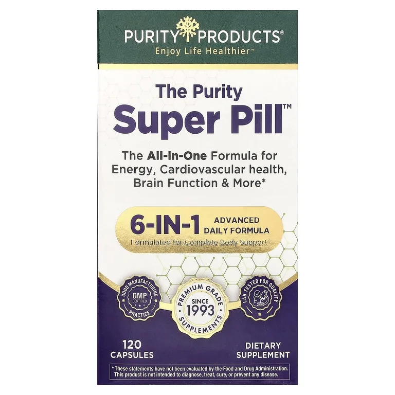 Purity Products, The Purity Super Pill™, 120 капсул