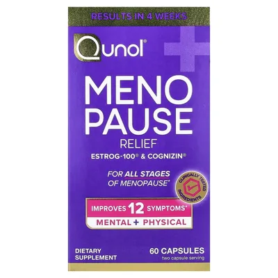 Qunol, MenoPause Relief, 60 капсул