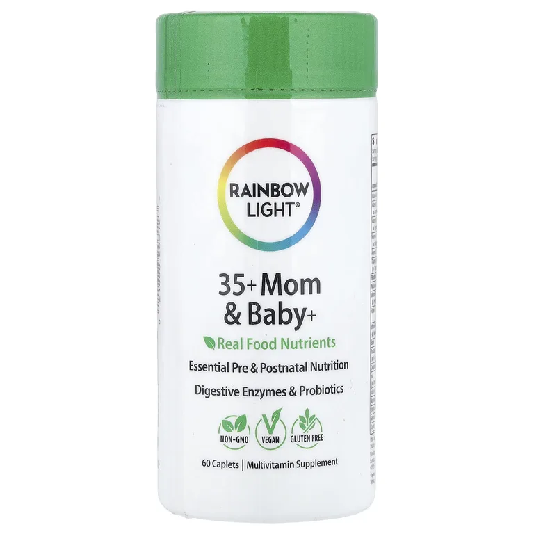 Rainbow Light, для женщин 35+ во время и после беременности, 60 капсул