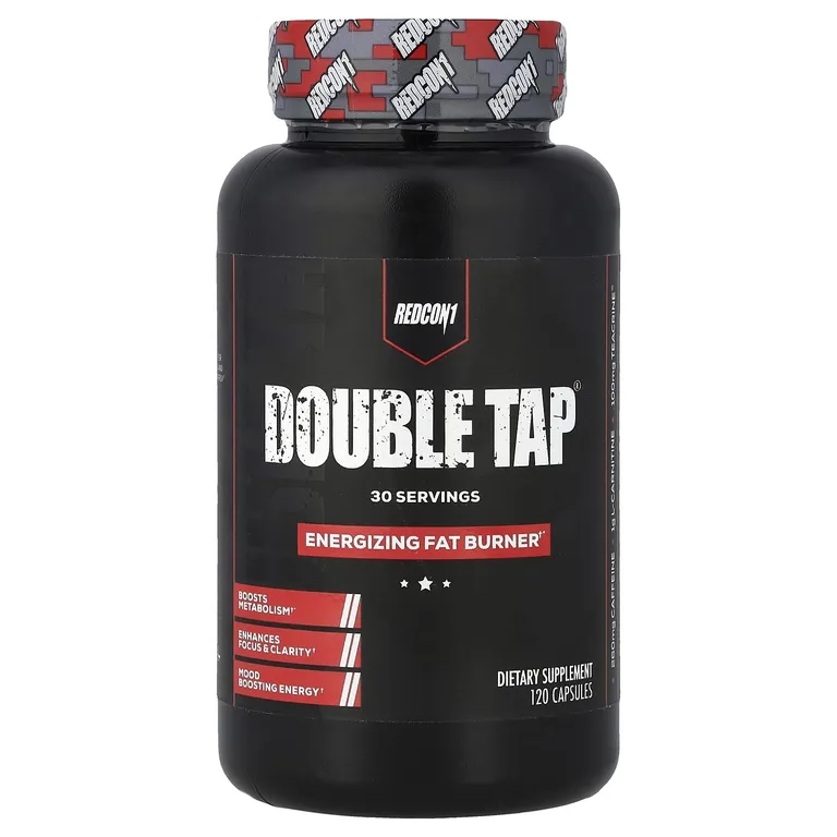 Redcon1, Double Tap®, питательный жиросжигатель, 120 капсул