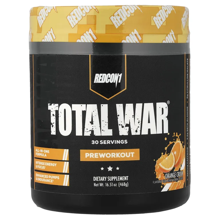 Redcon1, Total War® для предтренировочного вкуса, 468 г