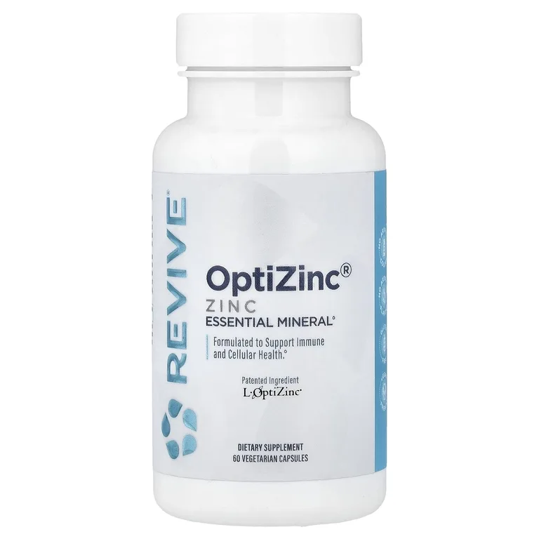 Revive, OptiZinc®, 60 вегетарианских капсул