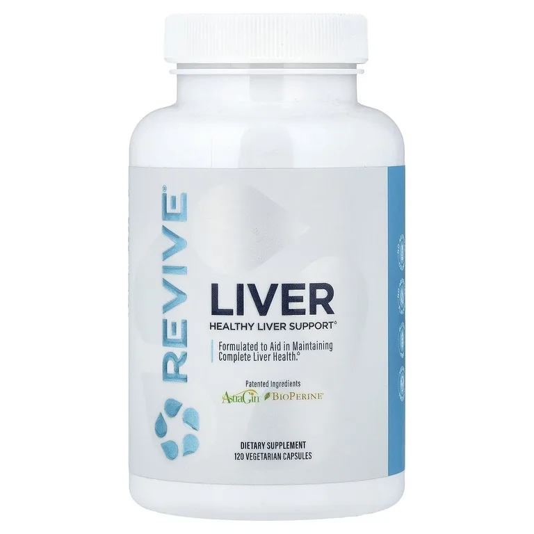 Revive, печень, 120 вегетарианских капсул