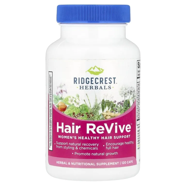 RidgeCrest Herbals, добавка для здоровья волос, 120 капсул