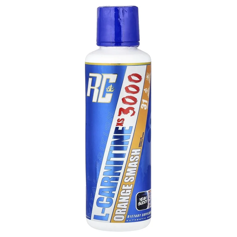 Ronnie Coleman, Vital Edition, XS™ 3000, L-карнитин, со вкусом апельсина, 473,28 мл (16 жидк. унций)