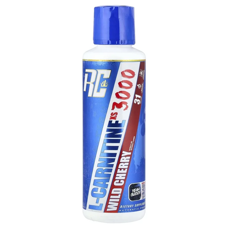 Ronnie Coleman, Vital Edition, XS 3000, L-карнитин, со вкусом черешни, 473,28 мл (16 жидк. унций)